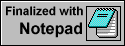 Finalized with Notepad the best HTML-editor